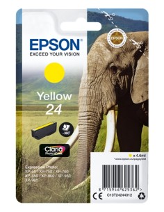 Epson T2424 (24) Amarillo Cartucho de Tinta Original -...