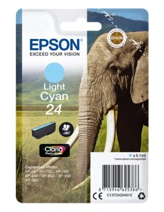 Epson T2425 (24) Cyan Light Cartucho de Tinta Original -...