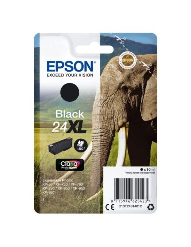 Epson T2431 (24XL) Negro Cartucho de Tinta Original - C13T24314012