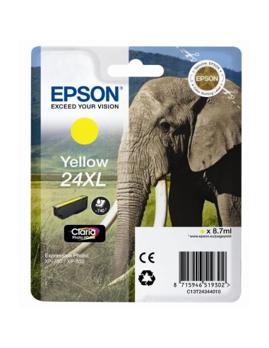 Epson T2434 (24XL) Amarillo Cartucho de Tinta Original - C13T24344012