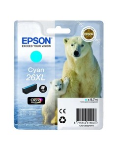 Epson T2632 (26XL) Cyan Cartucho de Tinta Original -...