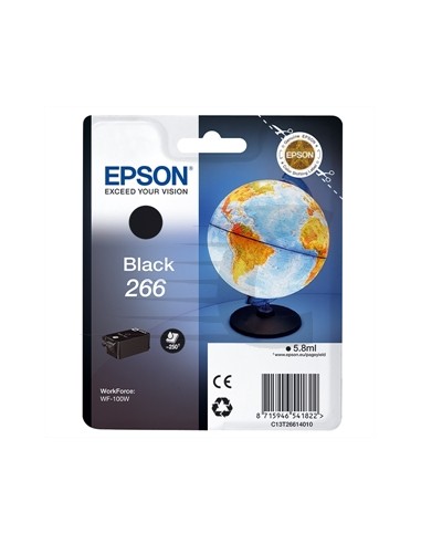 Epson T266 Negro Cartucho de Tinta Original - C13T26614010