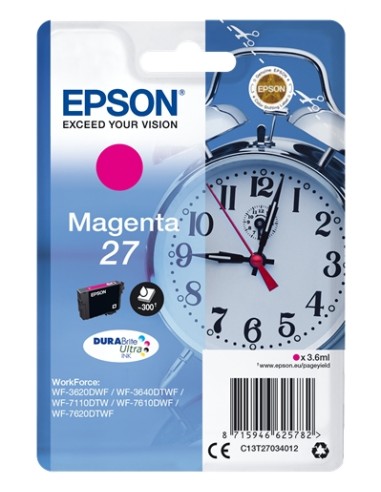 Epson T2703 (27) Magenta Cartucho de Tinta Original - C13T27034012