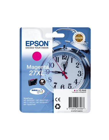 Epson T2713 (27XL) Magenta Cartucho de Tinta Original - C13T27134012