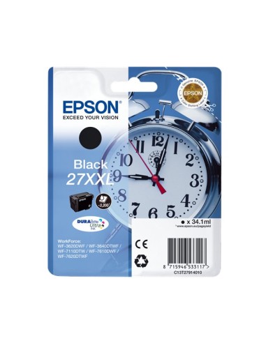 Epson T2791 (27XXL) Negro Cartucho de Tinta Original - C13T27914012