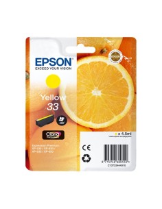Epson T3344 (33) Amarillo Cartucho de Tinta Original -...