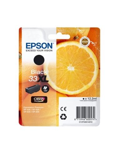 Epson T3351 (33XL) Negro Cartucho de Tinta Original - C13T33514012