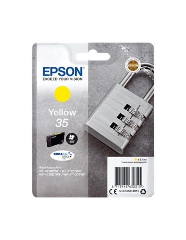 Epson T3584 (35) Amarillo Cartucho de Tinta Original - C13T35844010