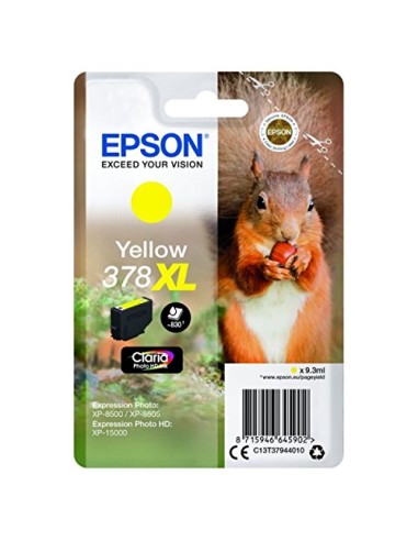 Epson 378XL Amarillo Cartucho de Tinta Original - C13T37944010