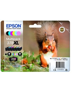 Epson 378XL Pack de 6 Cartuchos de Tinta Originales -...