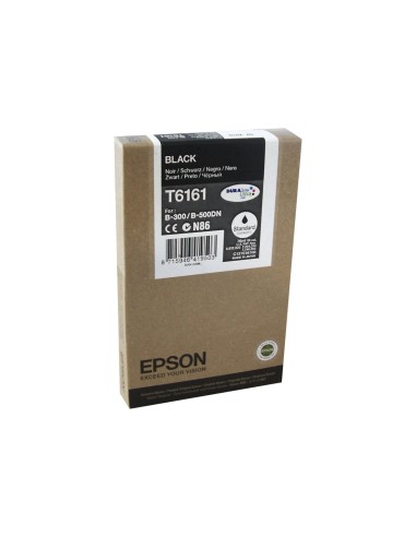 Epson T6161 Negro Cartucho de Tinta Original - C13T616100