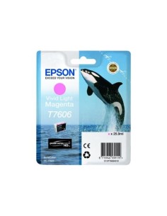 Epson T7606 Magenta Light Cartucho de Tinta Original -...