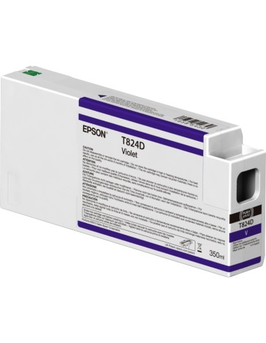 Epson T824D Violeta Cartucho de Tinta Original - C13T824D00