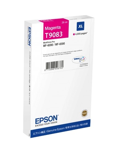Epson T9083 Magenta Cartucho de Tinta Original - C13T908340