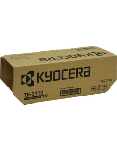 Kyocera TK3110 Negro Cartucho de Toner Original - 1T02MT0NL0/1T02MT0NLV/1T02MT0NLS