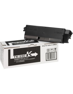 Kyocera TK590 Negro Cartucho de Toner Original -...