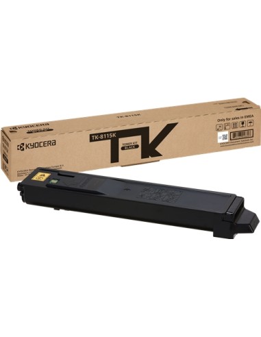 Kyocera TK8115 Negro Cartucho de Toner Original - 1T02P30NL0/TK8115K