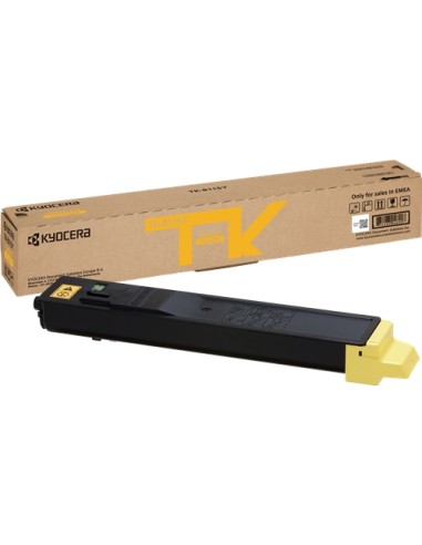 Kyocera TK8115 Amarillo Cartucho de Toner Original - 1T02P3ANL0/TK8115Y