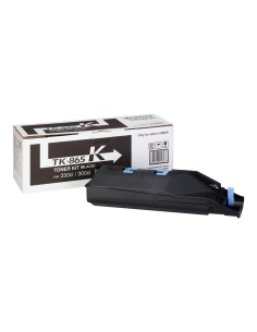 Kyocera TK865 Negro Cartucho de Toner Original -...