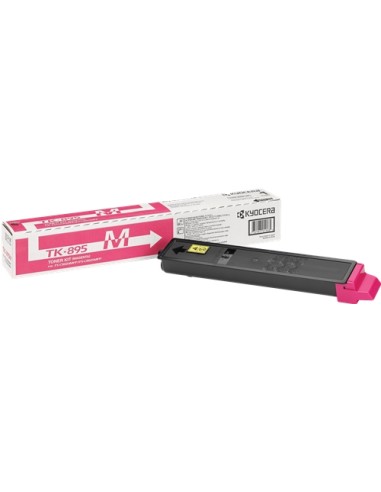 Kyocera TK895 Magenta Cartucho de Toner Original - 1T02K0BNL0/TK895M