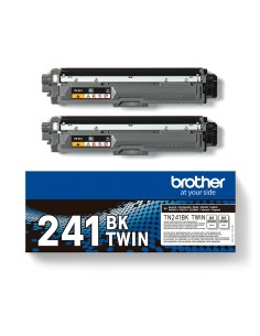 Brother TN241 Negro Pack de 2 Cartuchos de Toner...