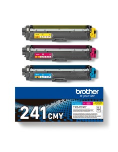 Brother TN241 Pack de 3 Cartuchos de Toner Originales -...
