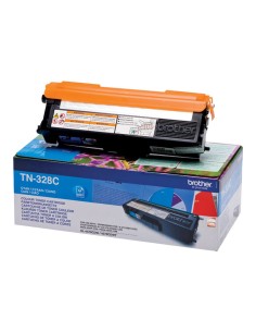 Brother TN328 Cyan Cartucho de Toner Original - TN328C