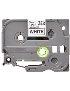 Brother TZe211 Cinta Laminada Original de Etiquetas -...