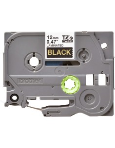 Brother TZe334 Cinta Laminada Original de Etiquetas -...