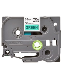 Brother TZe741 Cinta Laminada Original de Etiquetas -...