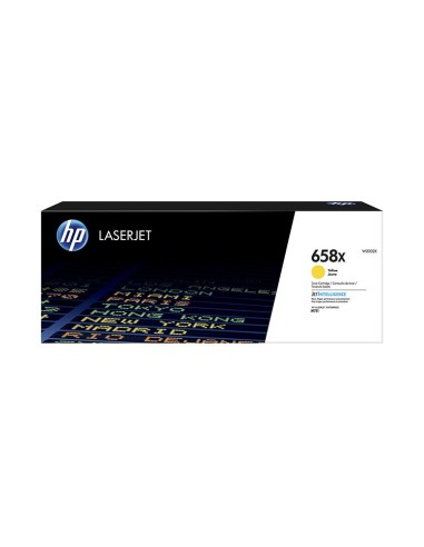 HP W2002X Amarillo Cartucho de Toner Original - 658X