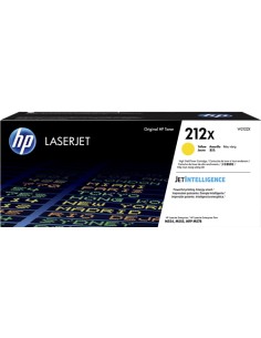 HP W2122X Amarillo Cartucho de Toner Original - 212X