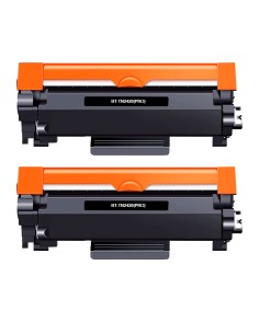 Brother TN2420/TN2410 Negro Pack de 2 Cartuchos de Toner...