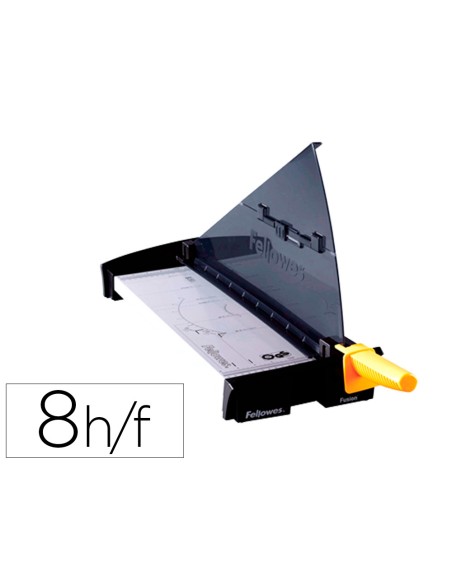 Cizalla de palanca fellowes fusion a3 metalica hasta 10 hojas 80 gr