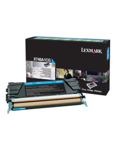Lexmark X746/X748 Cyan Cartucho de Toner Original - X746A1CG
