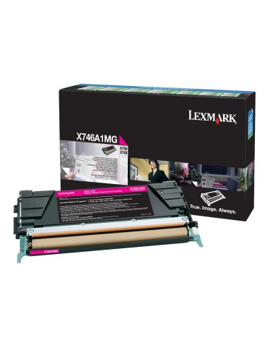 Lexmark X746/X748 Magenta Cartucho de Toner Original - X746A1MG