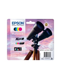 Epson 502XL/502 Pack de 4 Cartuchos de Tinta Originales -...