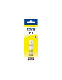 Epson 114 Amarillo Botella de Tinta Pigmentada Original -...