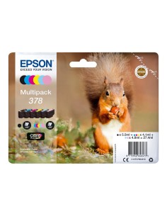 Epson 378 Pack de 6 Cartuchos de Tinta Originales -...