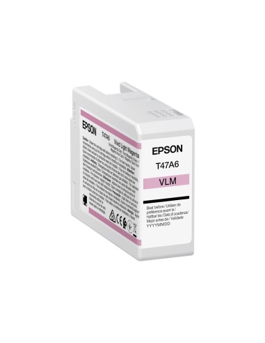 Epson T47A6 Magenta Light Vivido Cartucho de Tinta Original - C13T47A600