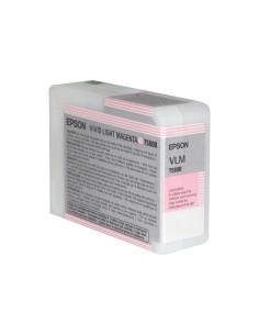 Epson T580B Magenta Light Vivido Cartucho de Tinta...