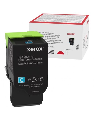 Xerox C310/C315 Cyan Cartucho de Toner Original - 006R04365