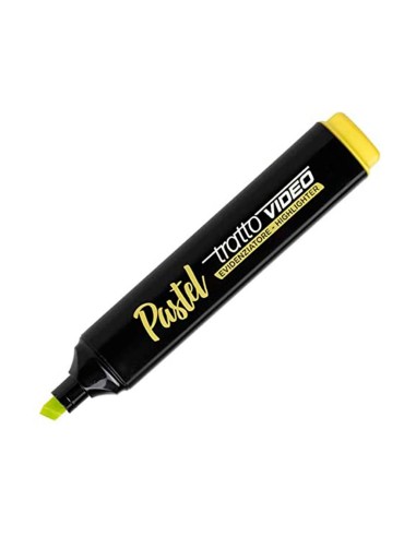 Rotulador tratto video pastel fluorescente expositor de 48 unidades colores surtidos