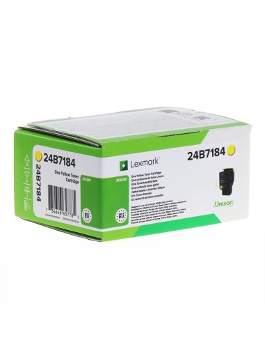 Lexmark XC2240/XC4240 Amarillo Cartucho de Toner Original - 24B7184