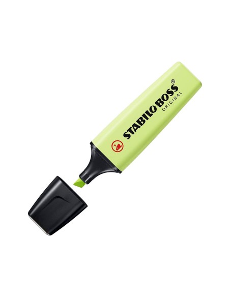 Rotulador stabilo boss fluorescente 70 pastel estuche de 4 unidades colores nuevos 2021 surtidos