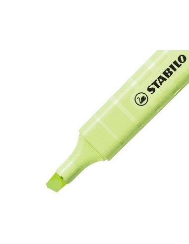 Rotulador stabilo fluorescente swing cool pastel chispa de lima