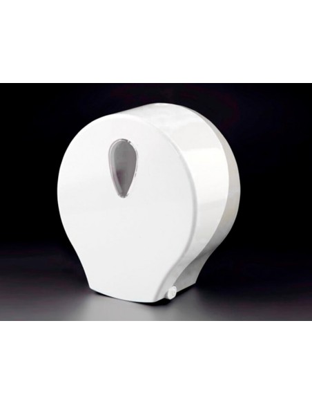 Dispensador papel higienico dahi jumbo abs color blanco 326x304x125 mm