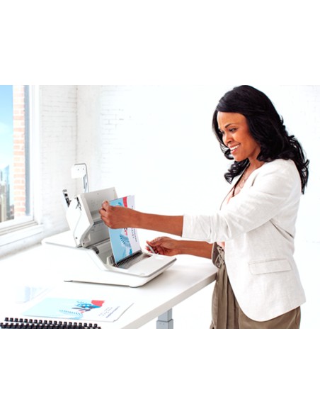 Encuadernadora para canutillo fellowes lyra 3 en 1 perfora hasta 20h a4 encuaderna 300h grapa 30h taladra 2 y 4
