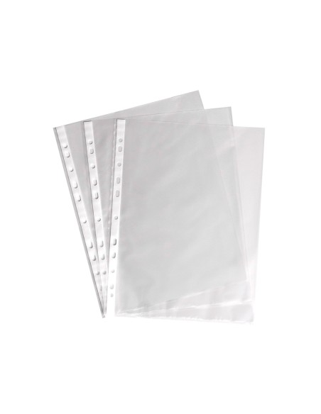 Funda multitaladro q connect din a4 80 mc cristal caja de 1400 unidades