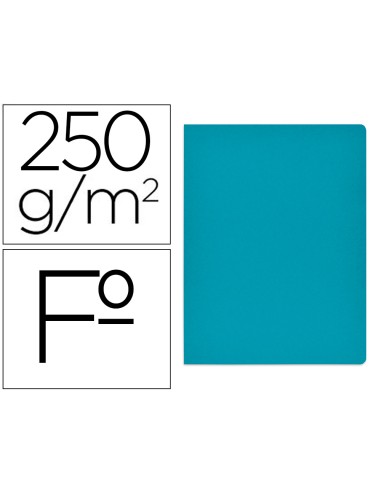 Subcarpeta cartulina gio simple intenso folio azul 250g m2